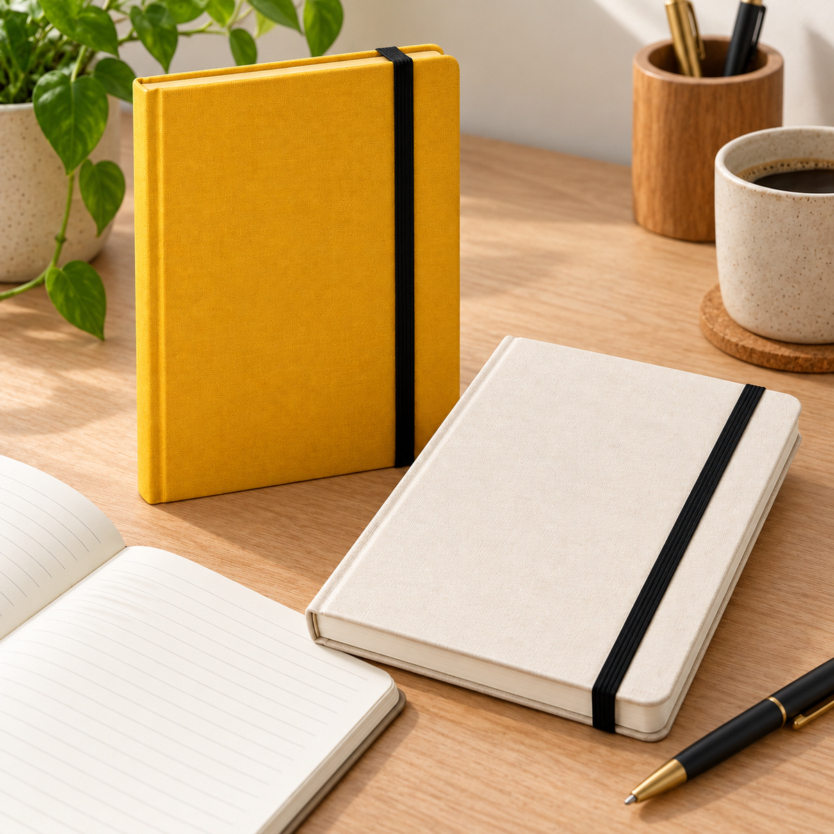 Clothbound Notebook Pair — feature view