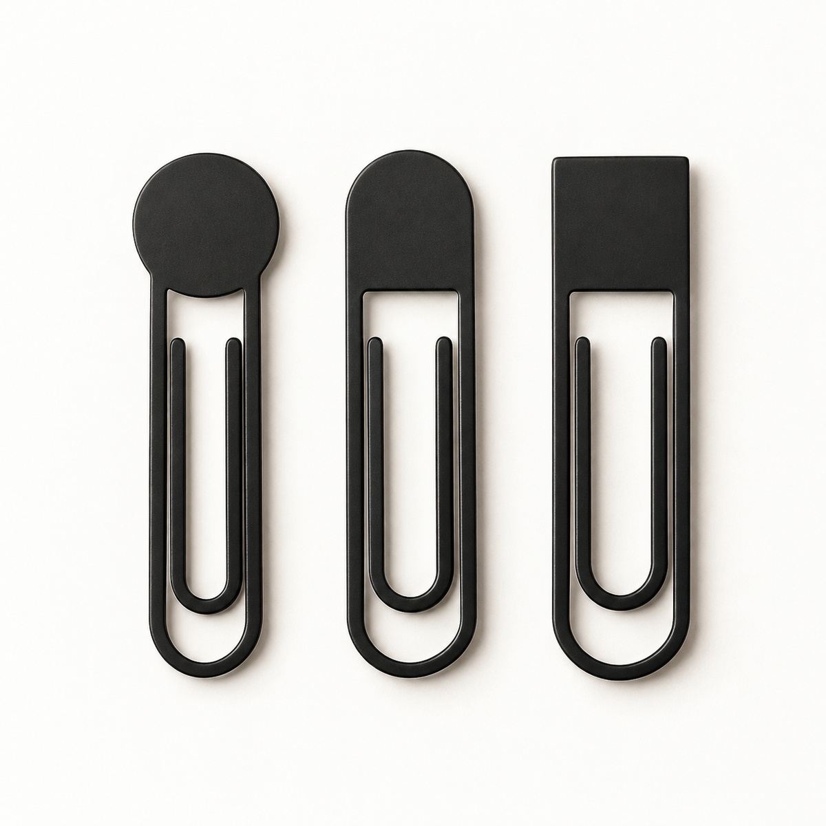 Metal Bookmark Trio — hero view