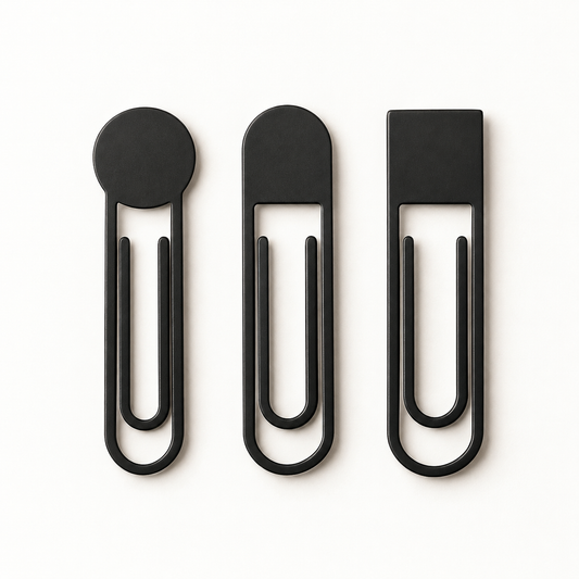 Metal Bookmark Trio — hero view