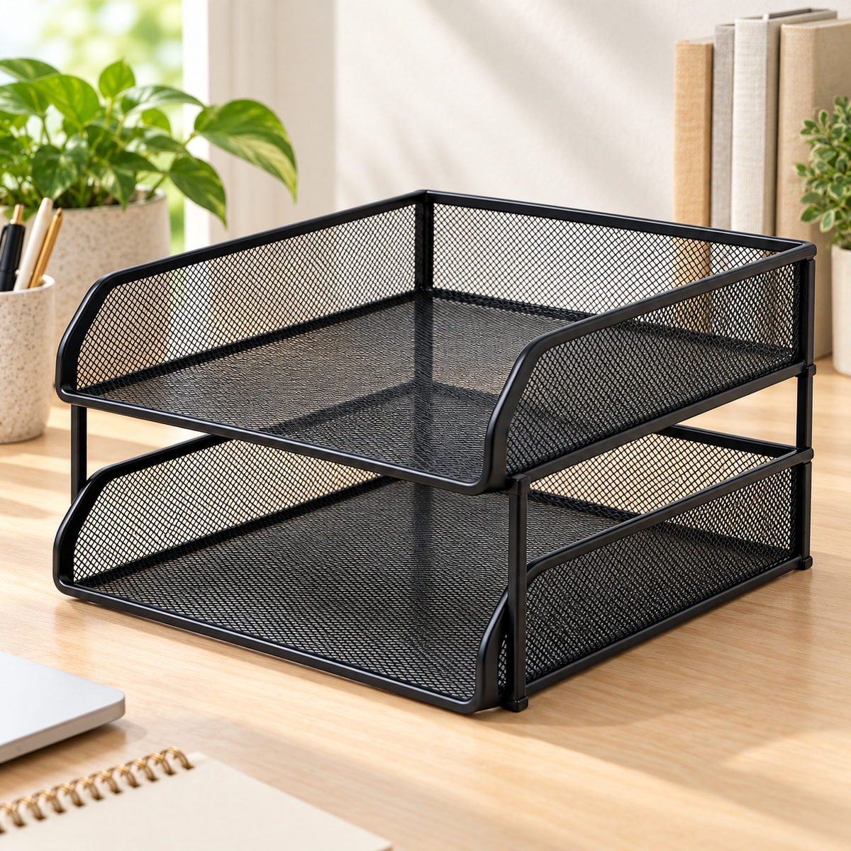 Stacking Letter Tray Pair — feature view