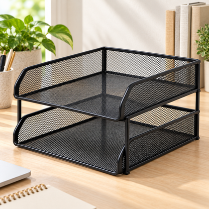 Stacking Letter Tray Pair — feature view