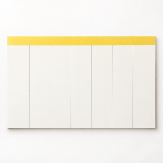 Weekly Desk Planner Pad — hero view